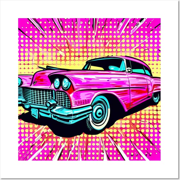 Pink Cadillac . Wall Art by Canadaman99